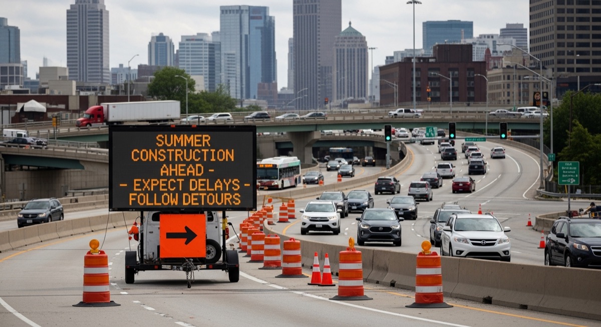 Drivers Warned of Summer Construction Detours