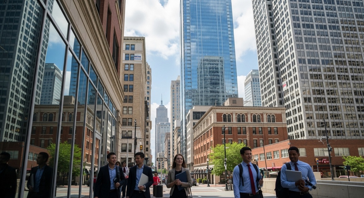 Downtown Office Vacancies Fall as Firms Sign Leases