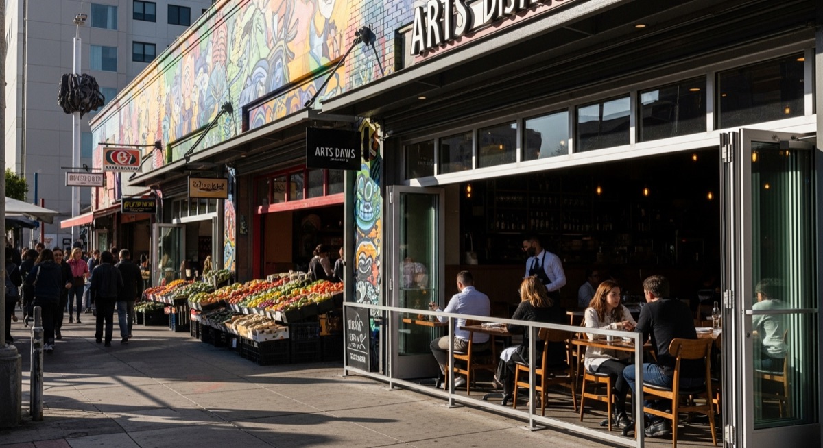 Three New Restaurants Open in the Arts District