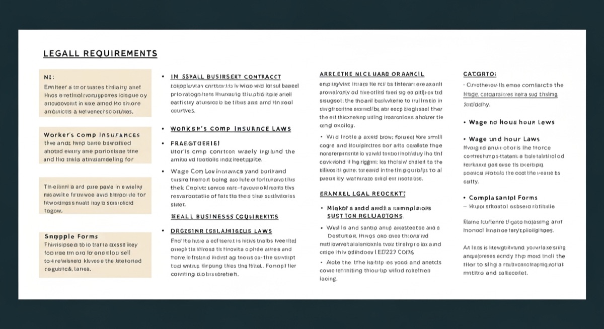 Hiring interns Orlando small business legal requirements compliance checklist